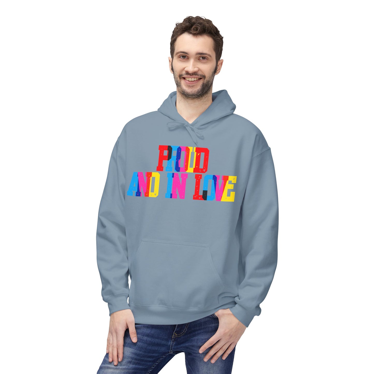 Proud And In Love Unisex Valentines Hoodie