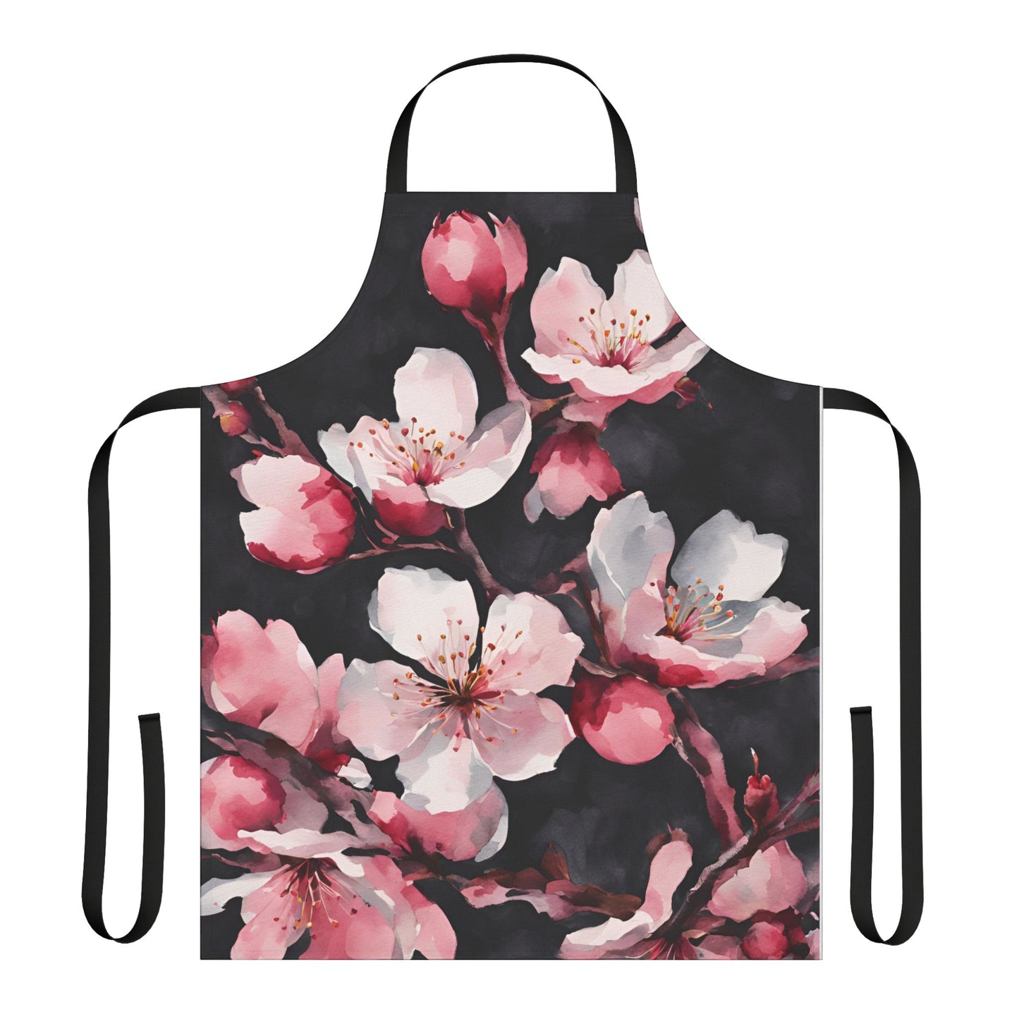 Cherry Blossom 02 Apron 5-Color Straps
