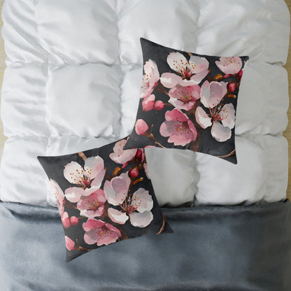 Cherry Blossom 02 Poly Pillow - Natures Beauty Design