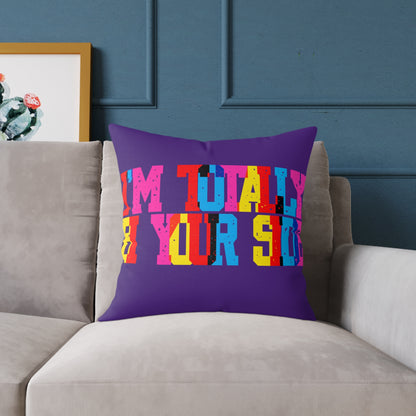 Totally Bi Your Side Poly Pillow