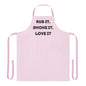Rub It, Smoke It, Love It Apron, Cooking Pun