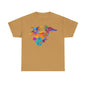 Jazzy birds 04 Unisex Heavy Cotton Tee