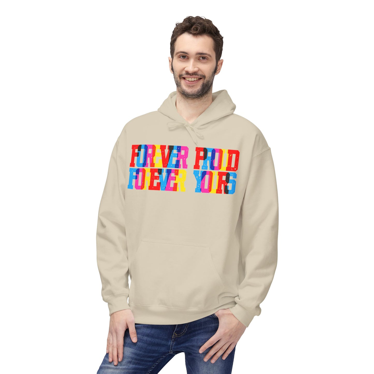 Forever Proud Forever Yours Unisex Valentines Hoodie