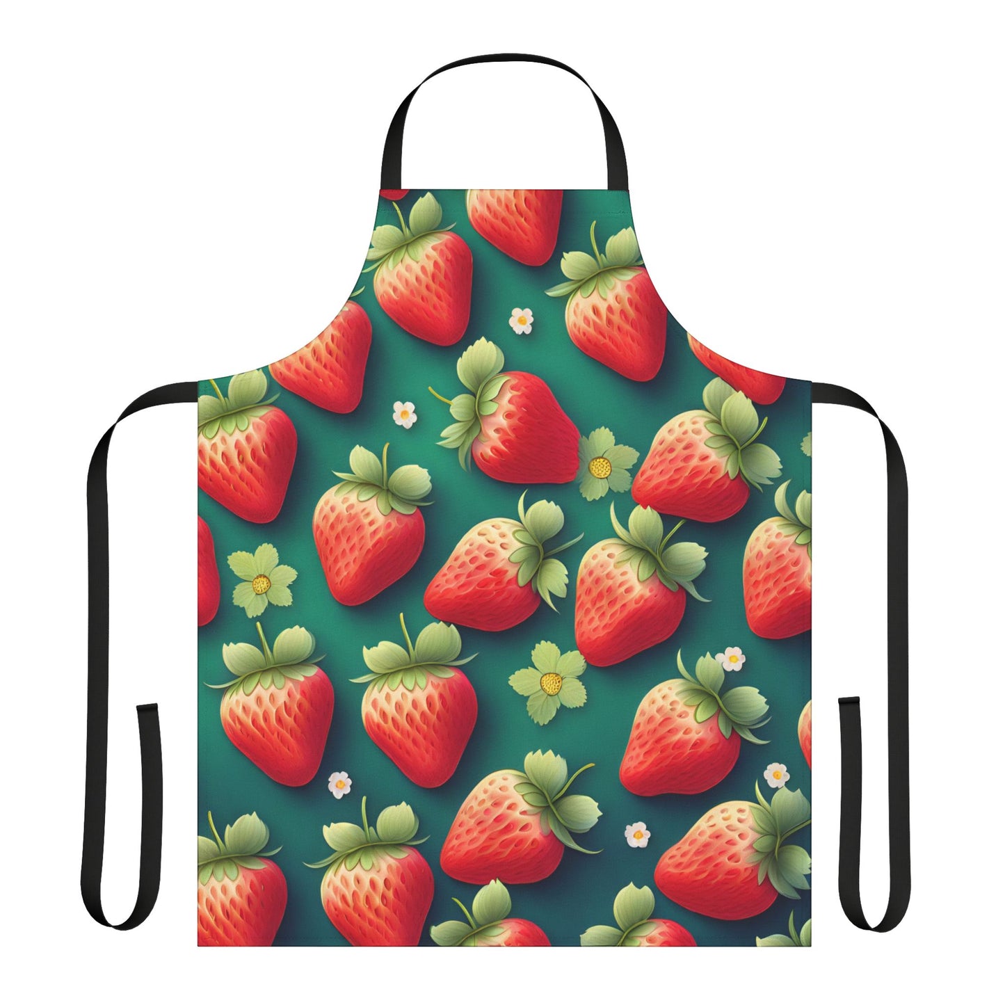 Strawberry 2 Apron, 5 Color Straps (AOP)