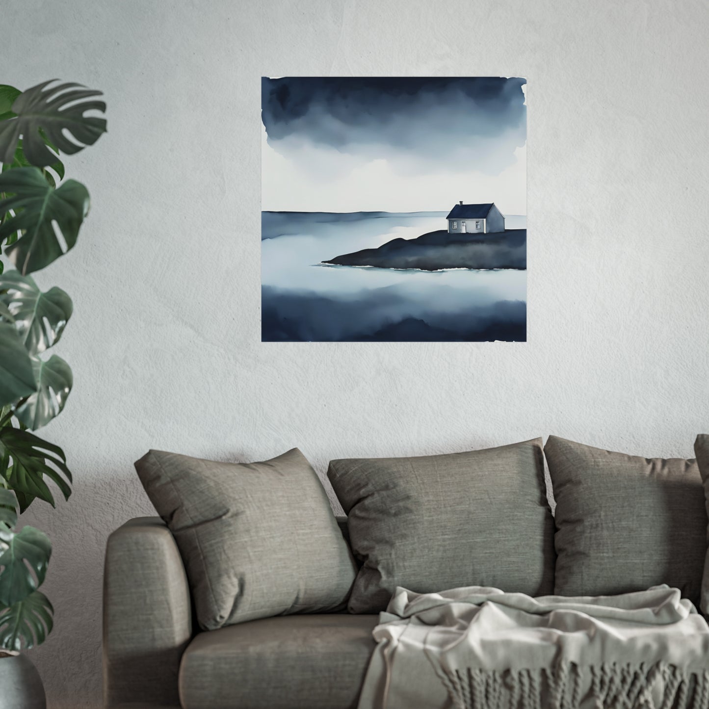 Blue Collection 3 Matte Print