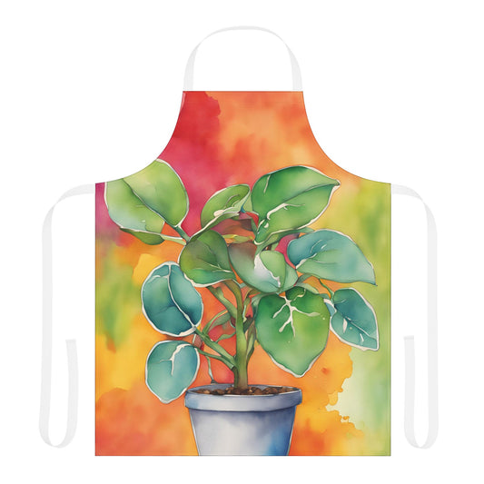 Multi Potted Plant 1 Adult Apron (AOP)