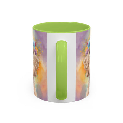 Labradoodle 01 Accent Coffee Mug - Dog Lover Gift