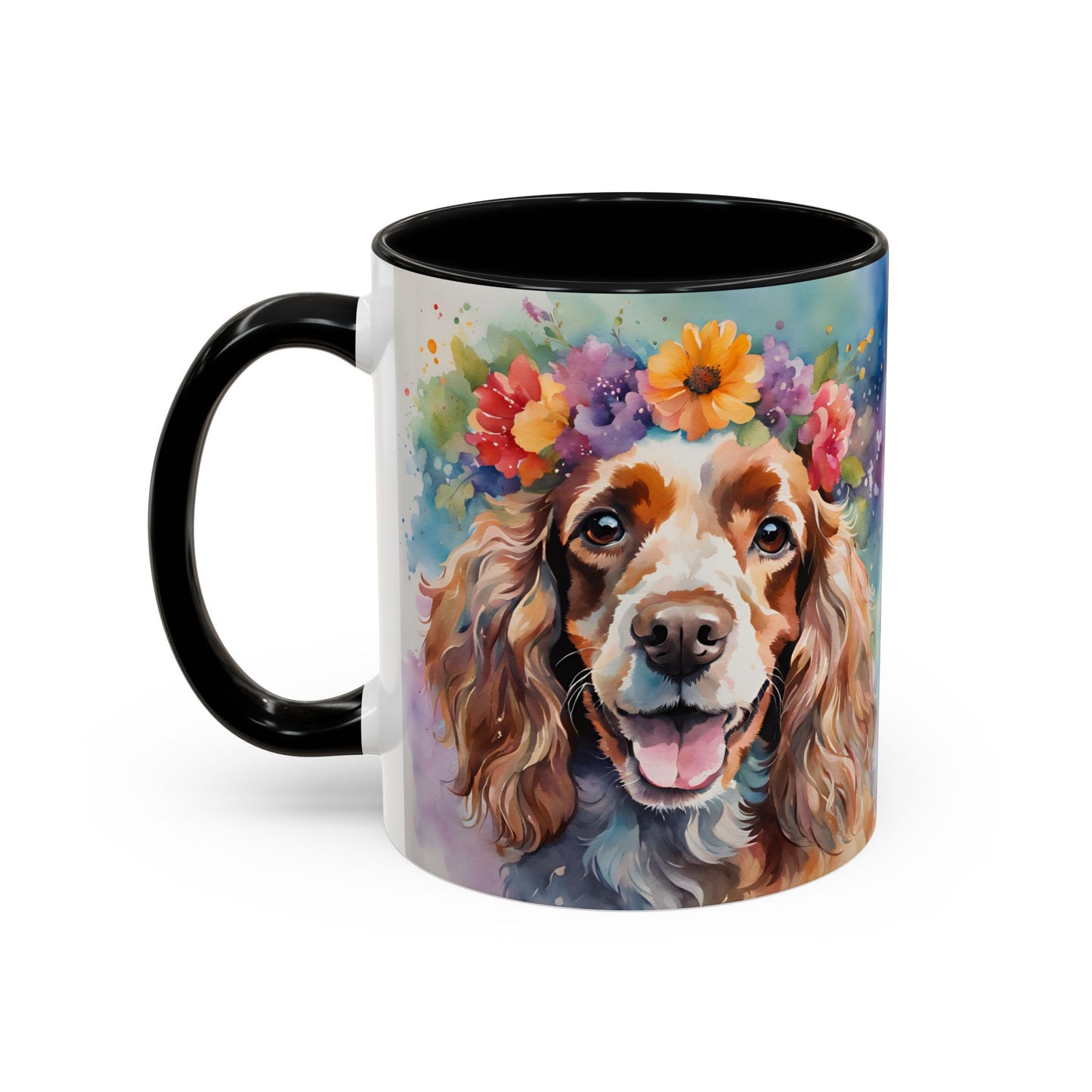 Cocker Spaniel 01 Accent Coffee Mug - Dog Lover Gift