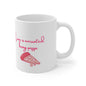 Love Is Overrated Bring Me Pizza Valentines Mug Ceramic 11oz