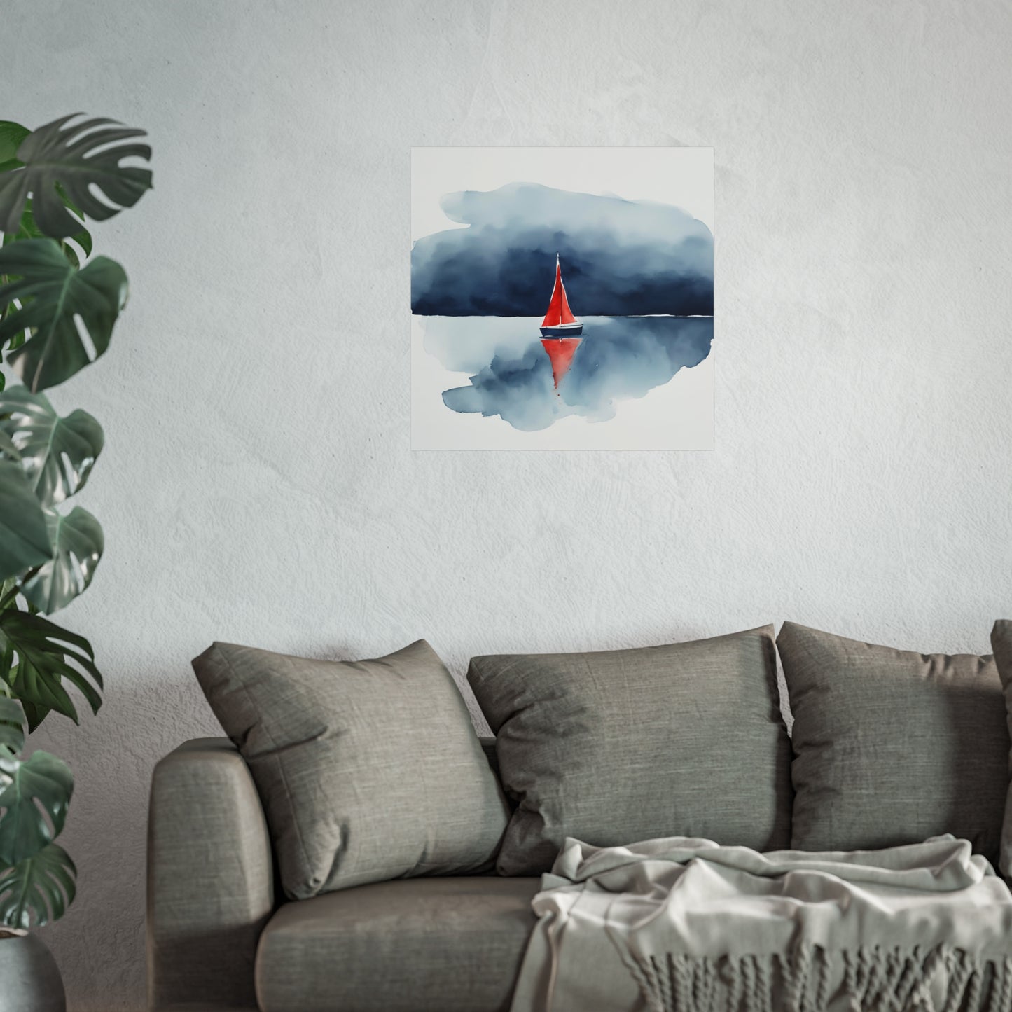 Blue Collection 14 Matte Print