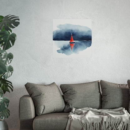 Blue Collection 14 Matte Print