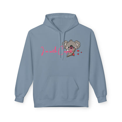 I’m With Cupid Unisex Valentines Hoodie