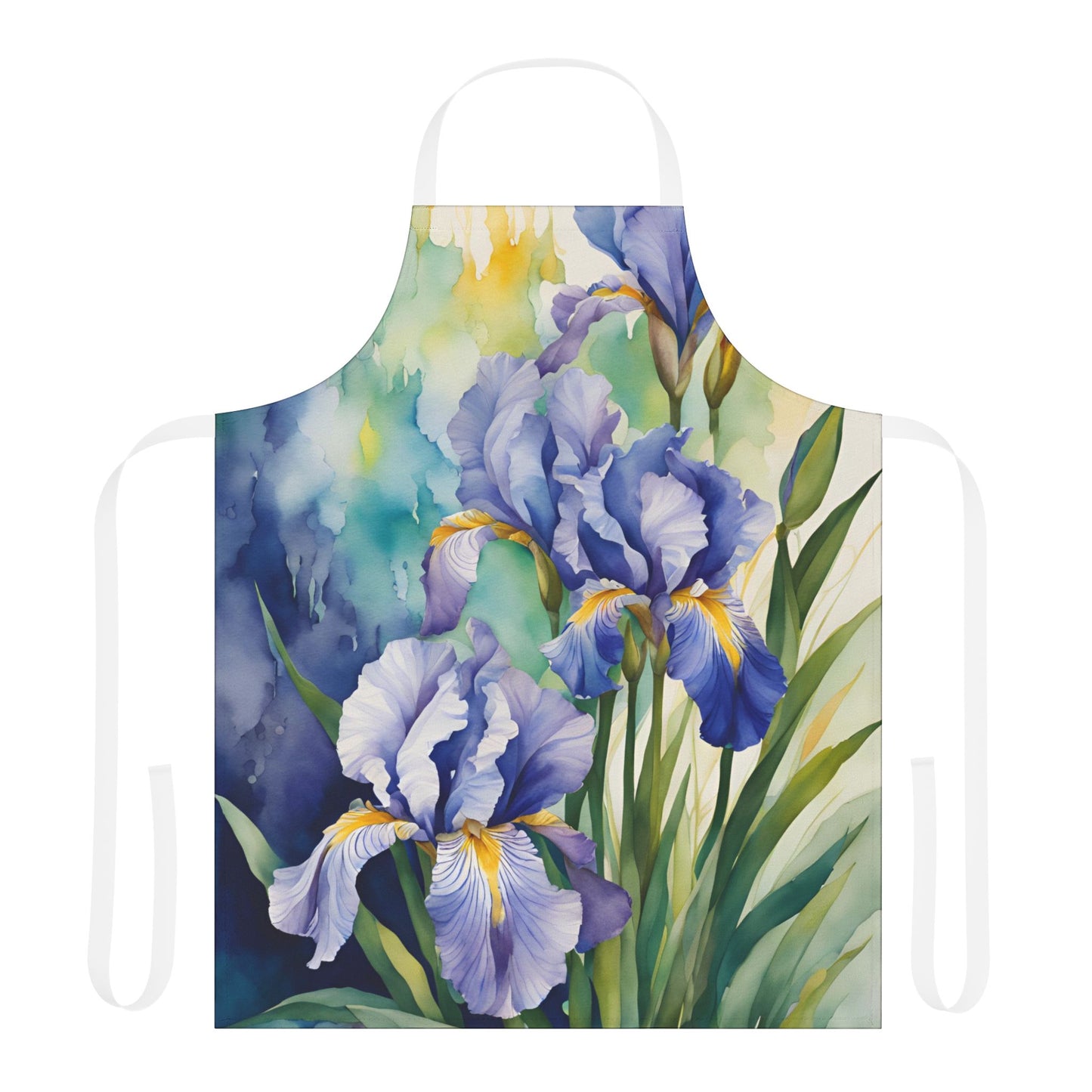 Irises 01 Apron 5-Color Straps