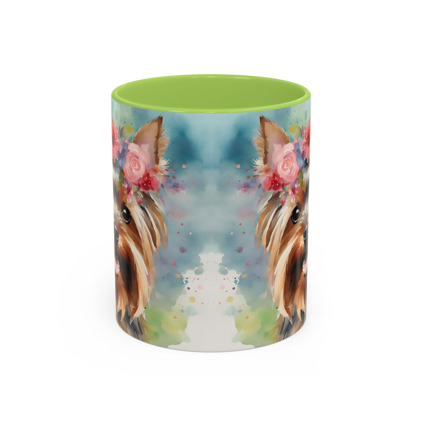 Yorkshire Terrier 04 Accent Coffee Mug - Dog Lover Gift
