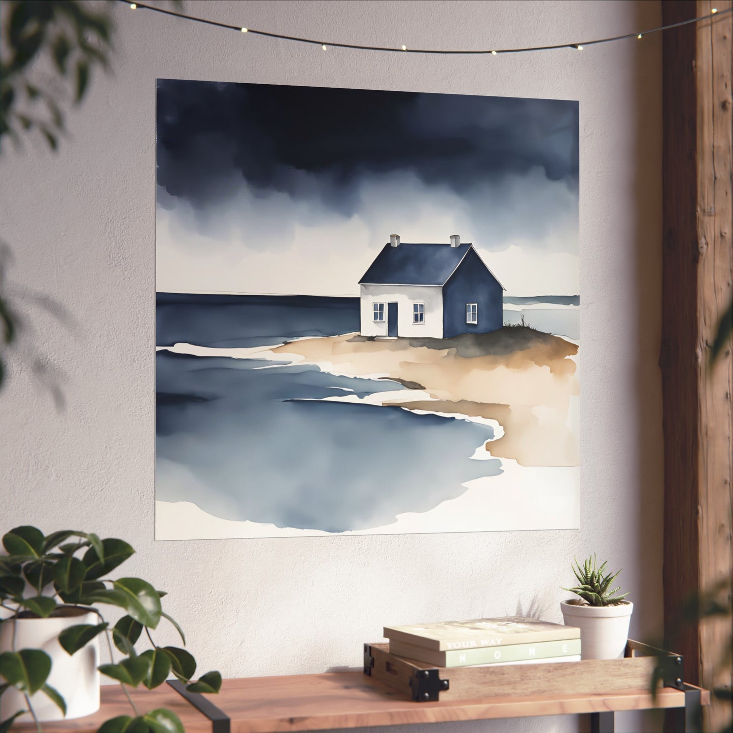 Blue Collection 8 Matte Print