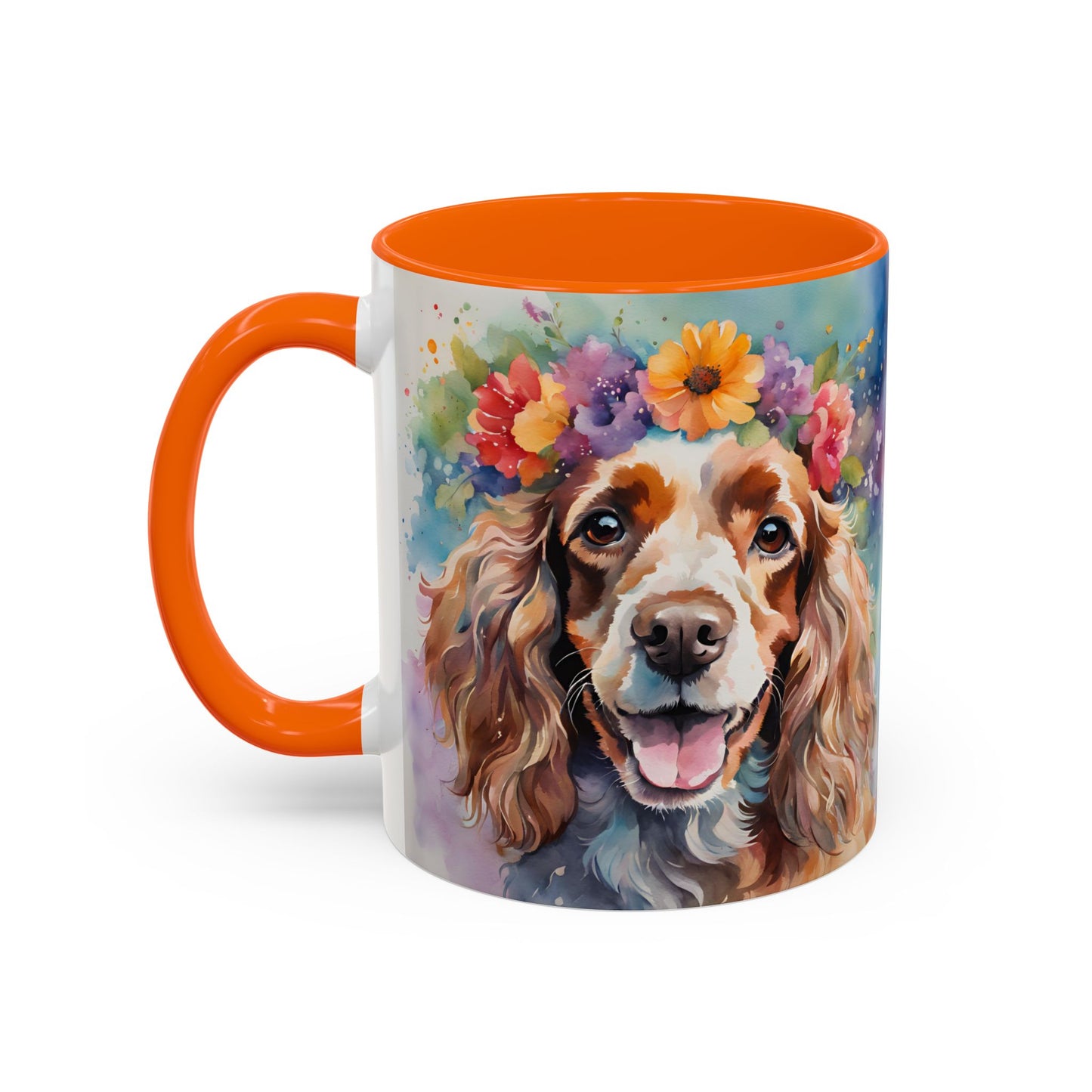 Cocker Spaniel 01 Accent Coffee Mug - Dog Lover Gift
