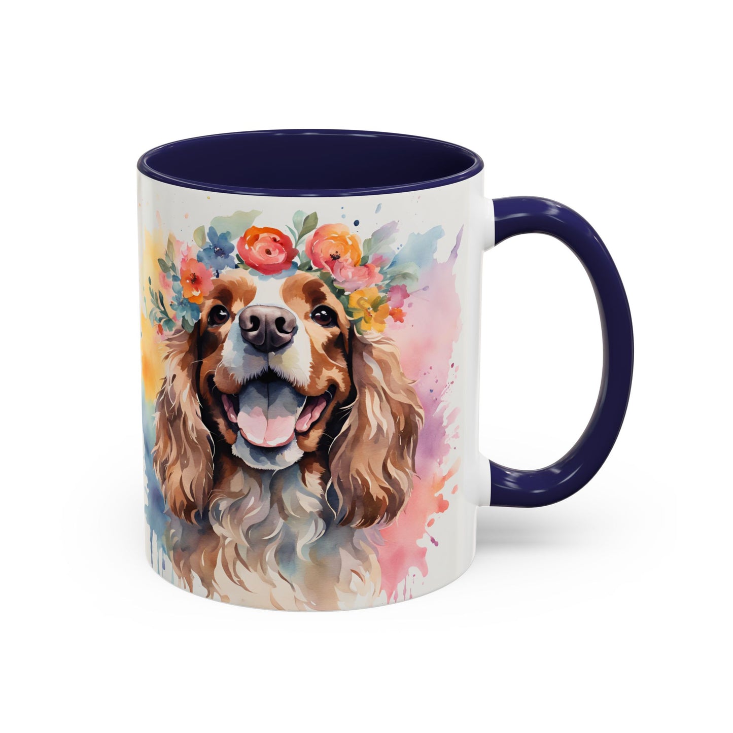 Cocker Spaniel 02 Accent Coffee Mug - Dog Lover Gift
