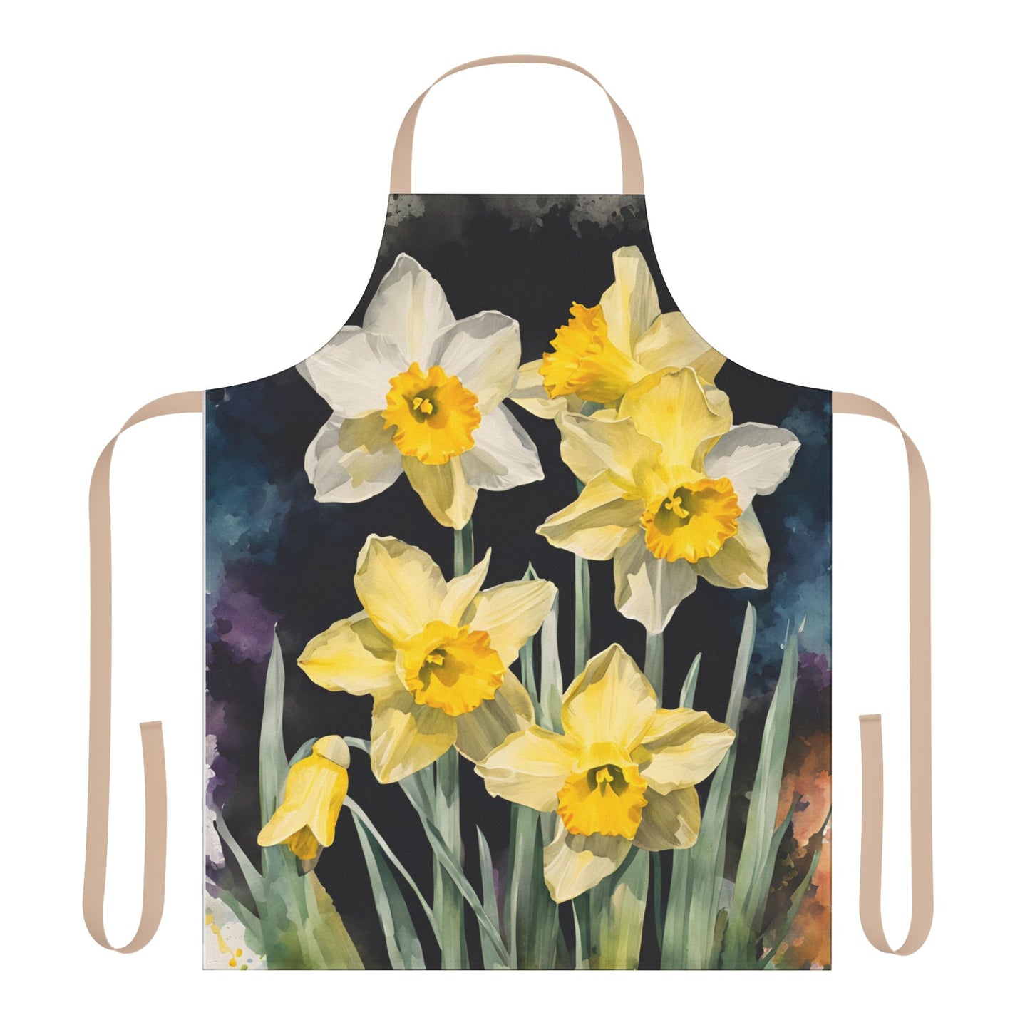 Daffodils 02 Apron 5-Color Straps
