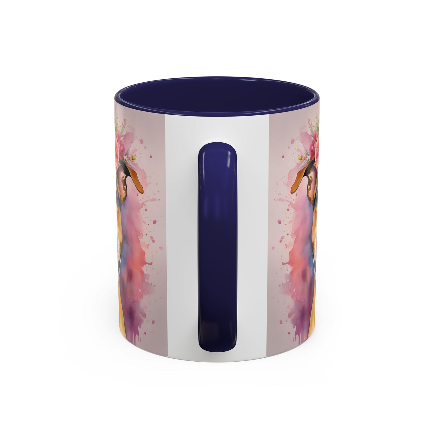 Staffordshire Bull Terrier 02 Accent Coffee Mug - Dog Lover Gift