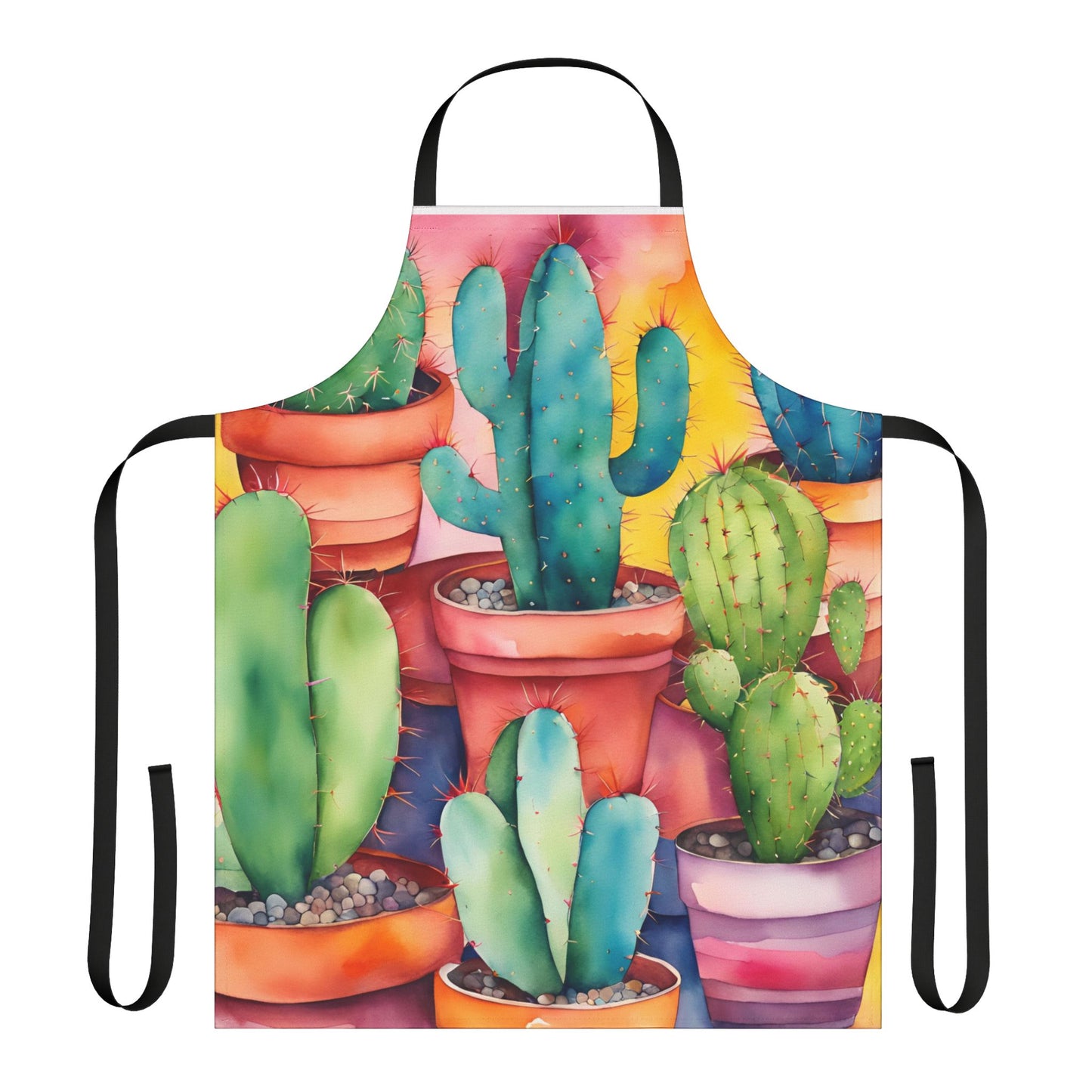 Multi Cacti 2 Adult Apron (AOP)