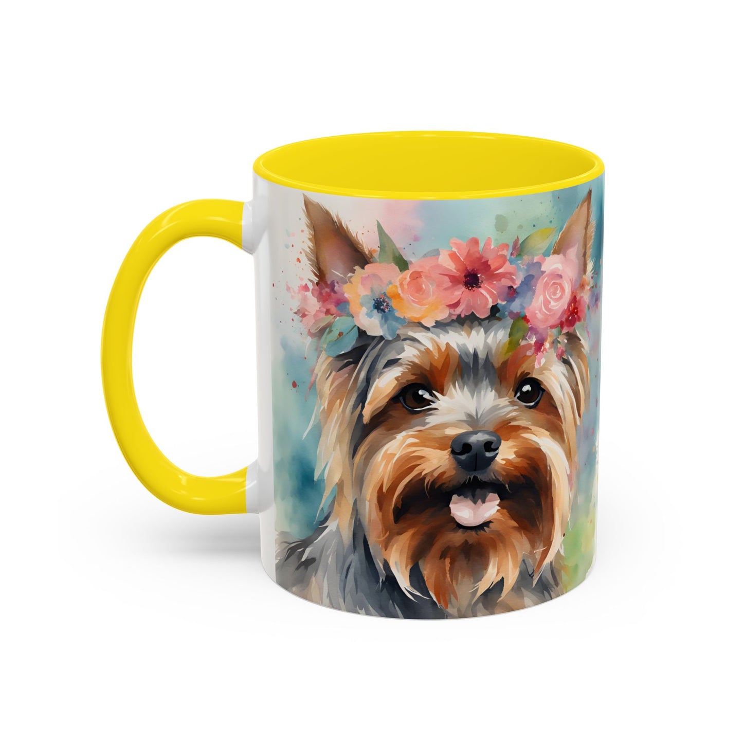 Yorkshire Terrier 04 Accent Coffee Mug - Dog Lover Gift