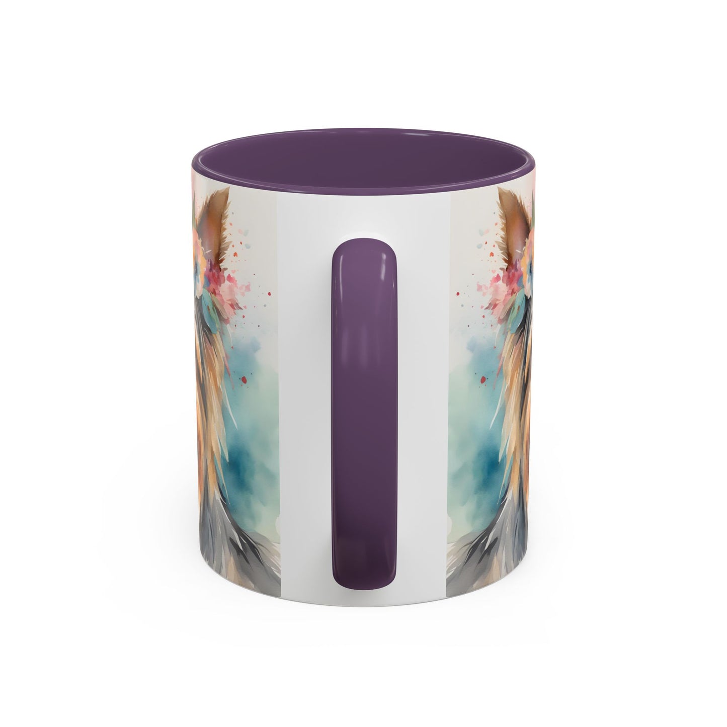 Yorkshire Terrier 04 Accent Coffee Mug - Dog Lover Gift