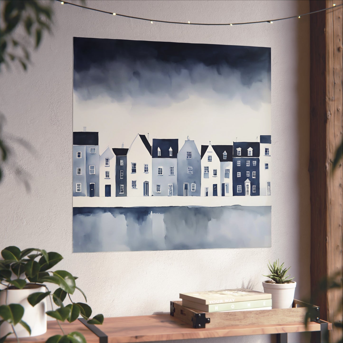 Blue Collection 34 Matte Print