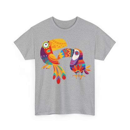 Jazzy birds 08 Unisex Heavy Cotton Tee