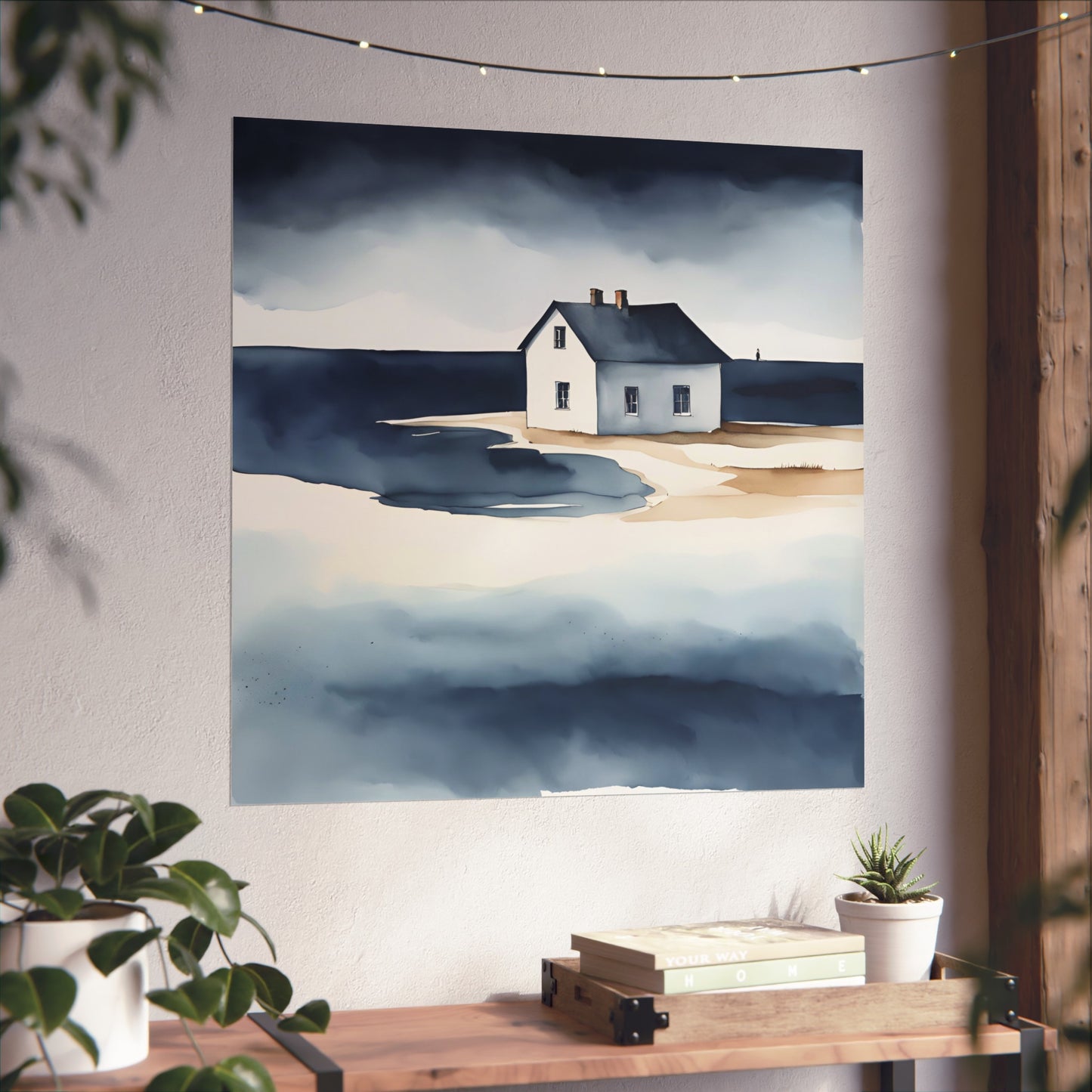 Blue Collection 5 Matte Print