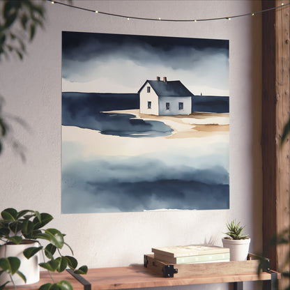 Blue Collection 5 Matte Print