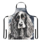 Blue Roan Cocker Spaniel Adult Apron (AOP)