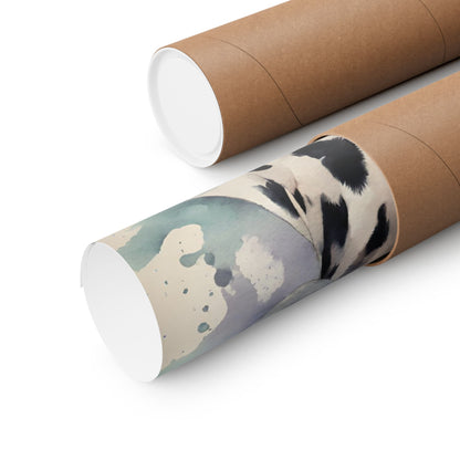 Dogs Dalmatian 02 Matte Vertical Poster
