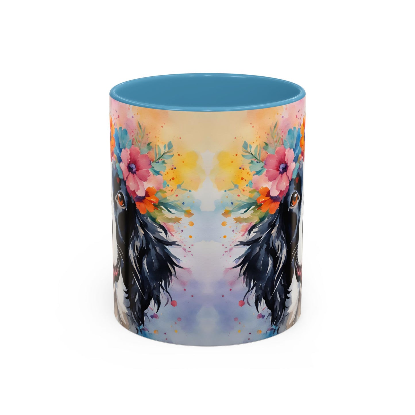 Springer Spaniel 02 Accent Coffee Mug - Dog Lover Gift