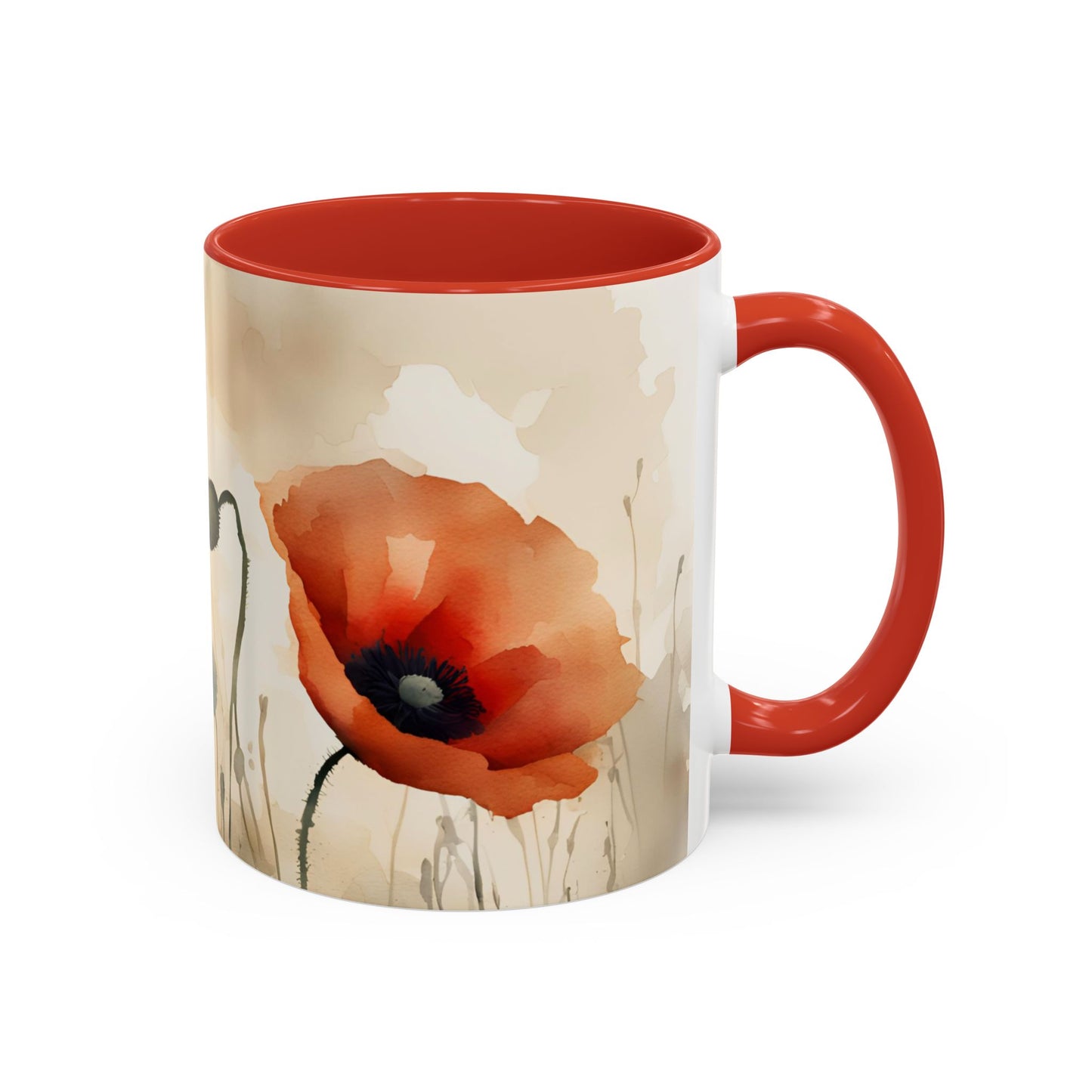Poppy 4 Accent Mug 11oz