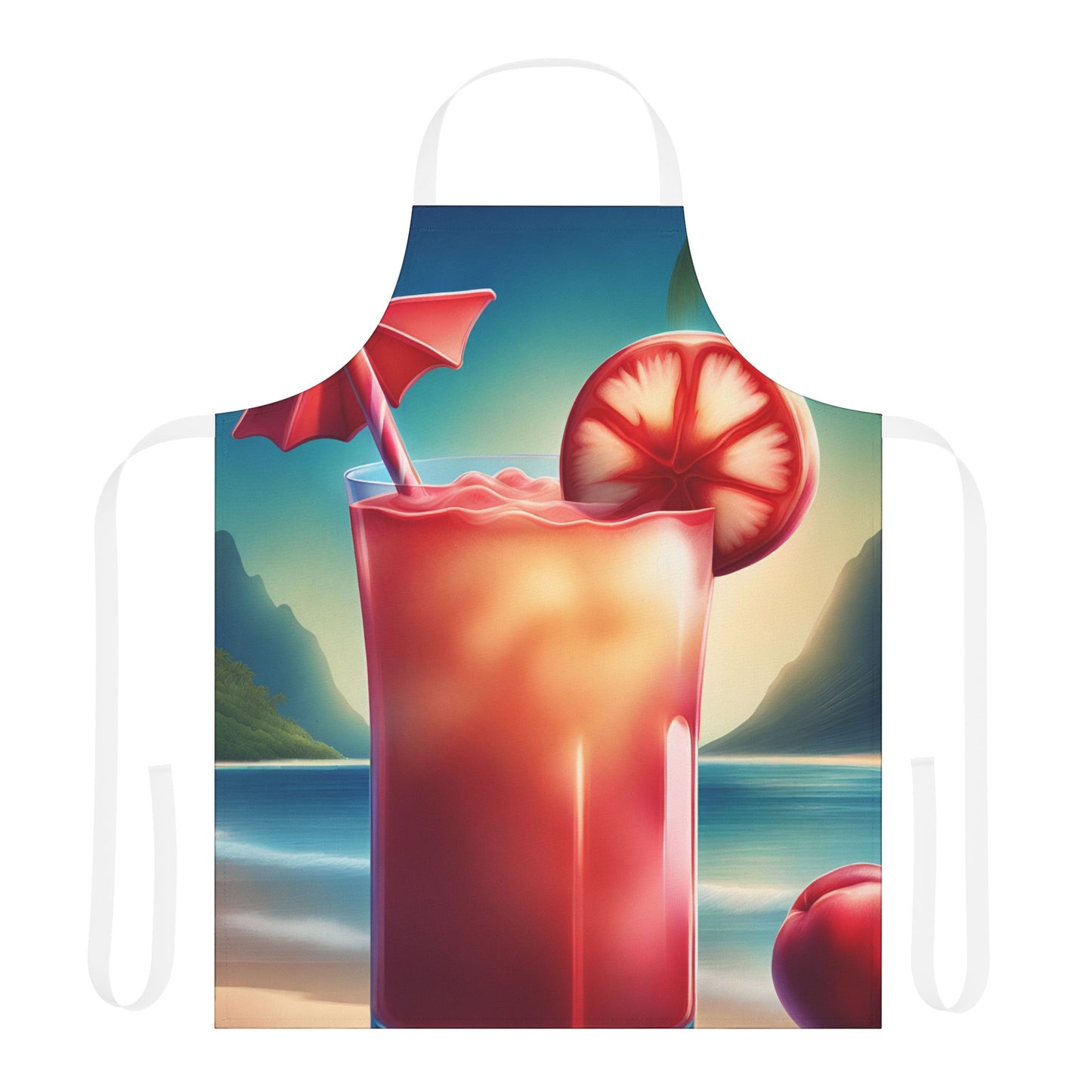 Hawaiian Punch 1 Apron, 5 Color Straps (AOP)