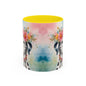 Dalmatian 02 Accent Coffee Mug - Dog Lover Gift