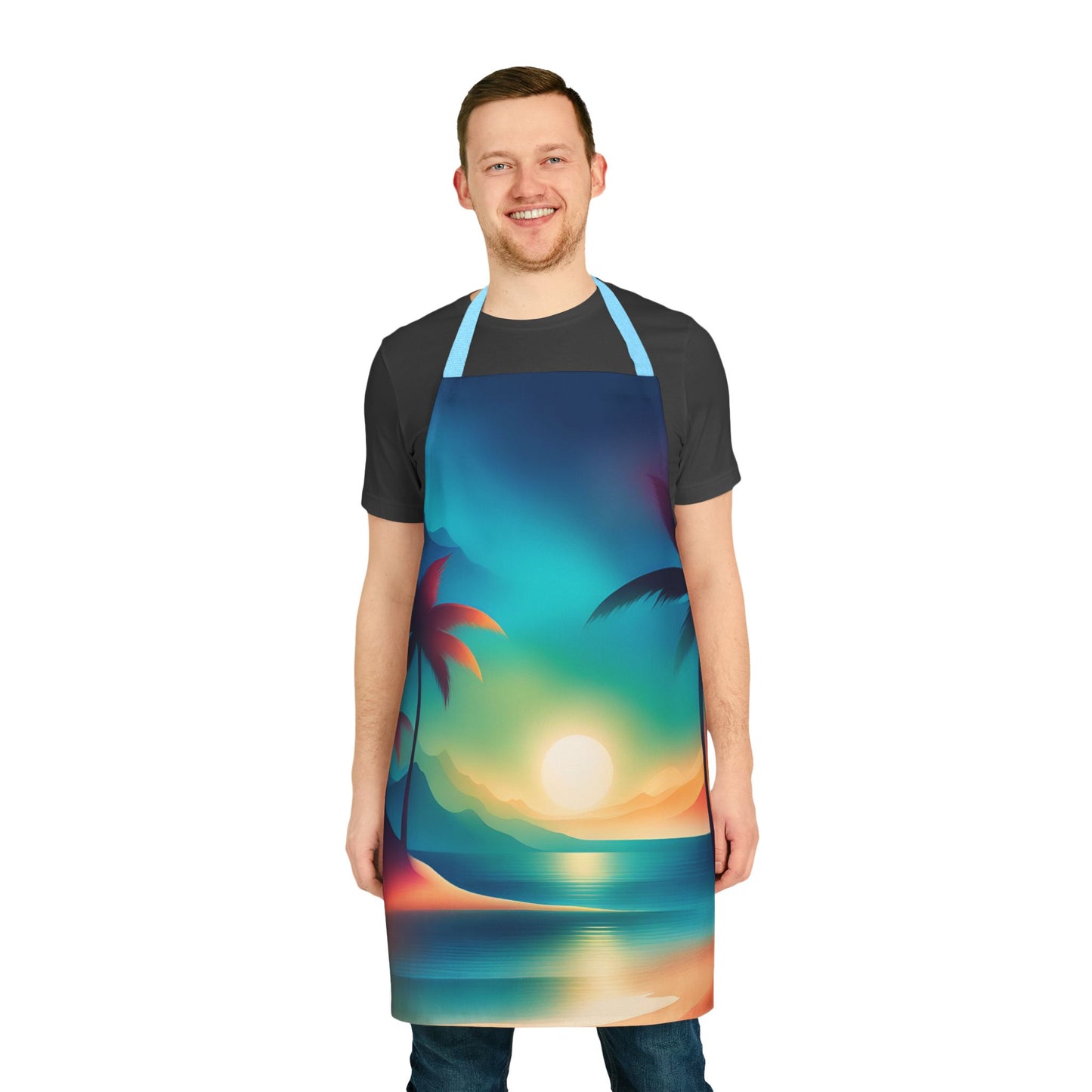 Aloha 1 Apron, 5 Color Straps (AOP)