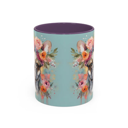 French Bulldog 02 Accent Coffee Mug - Dog Lover Gift