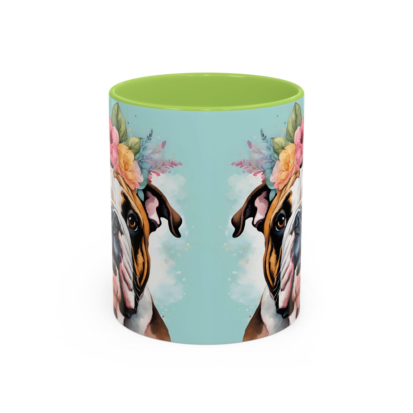 British Bulldog 02 Accent Coffee Mug - Dog Lover Gift
