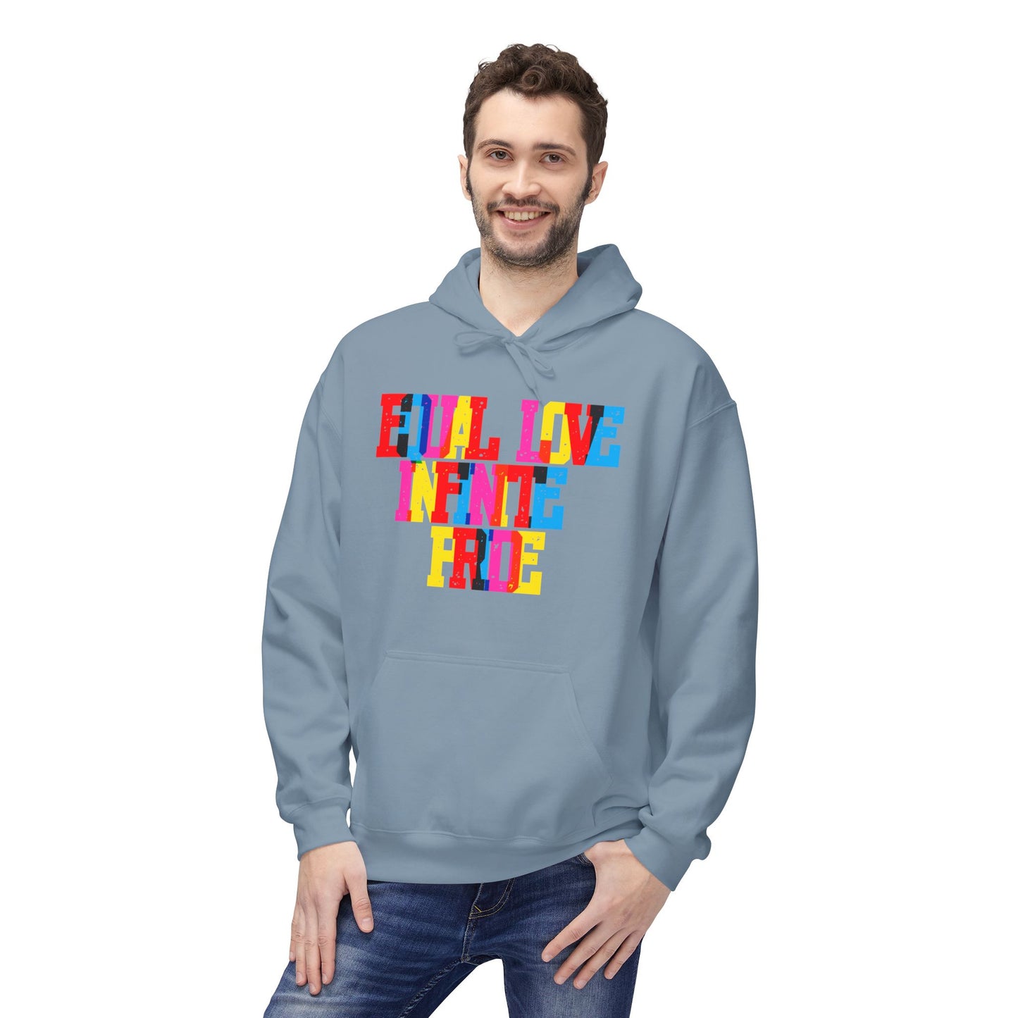 Equal Love Infinite Pride Unisex Valentines Hoodie