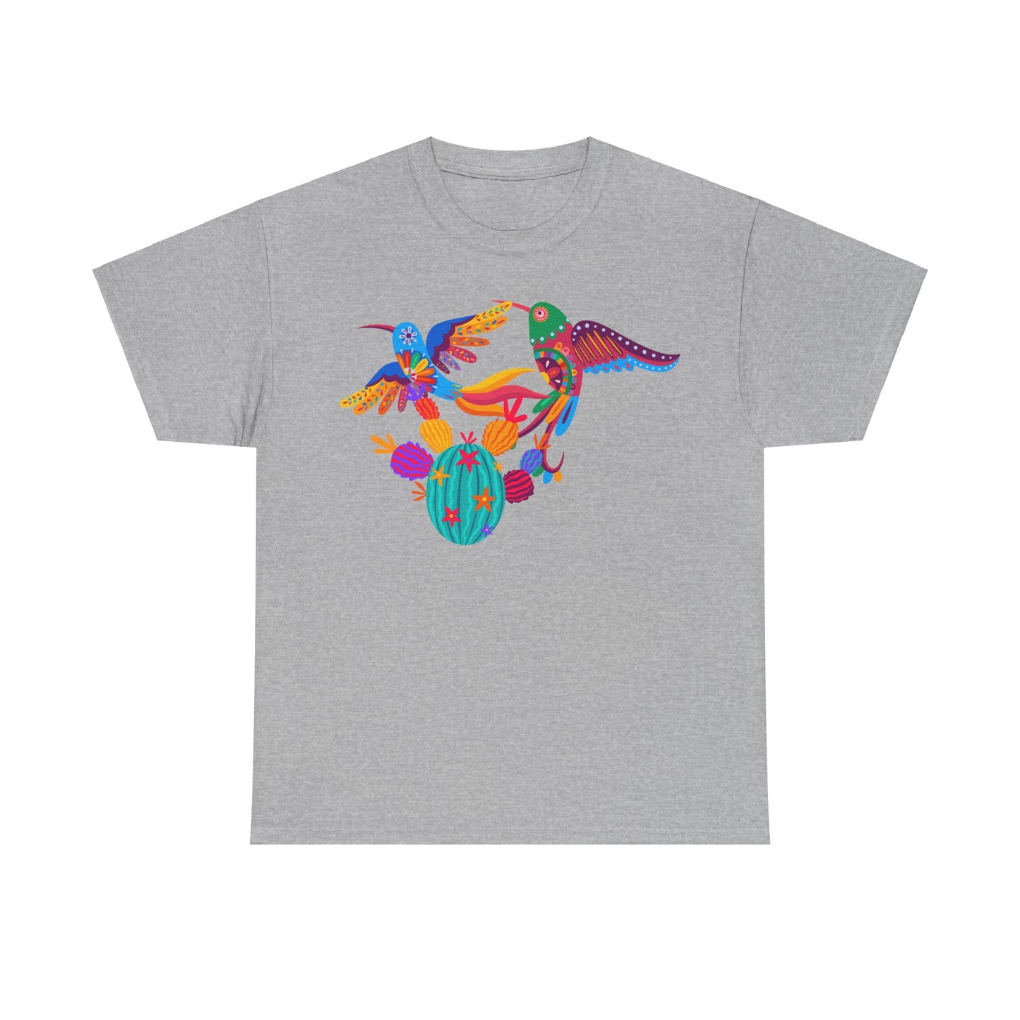 Jazzy birds 04 Unisex Heavy Cotton Tee