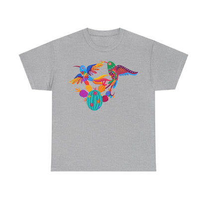 Jazzy birds 04 Unisex Heavy Cotton Tee