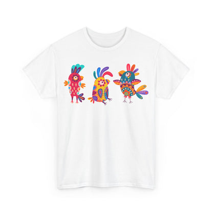 Jazzy birds 10 Unisex Heavy Cotton Tee