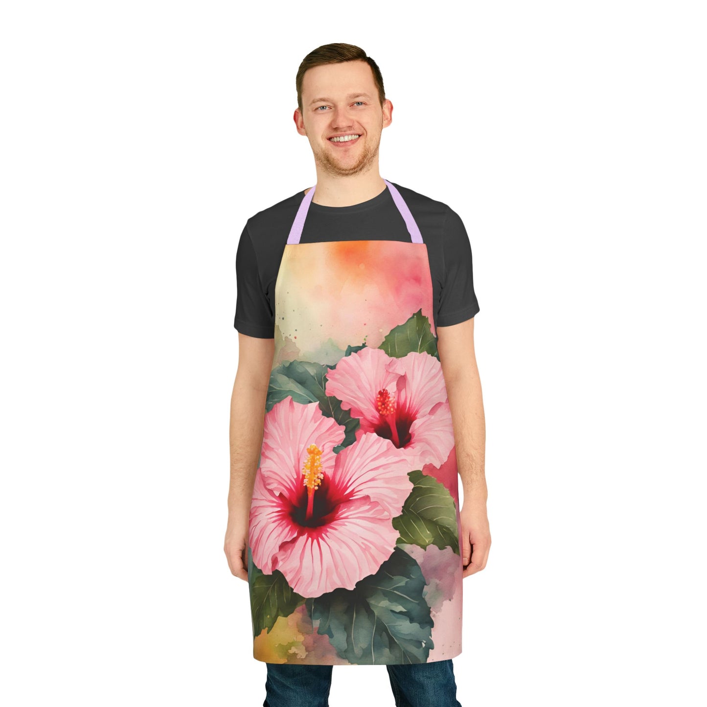 Hibiscus 03 Apron 5-Color Straps