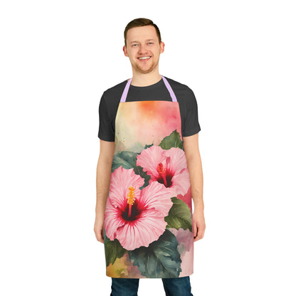 Hibiscus 03 Apron 5-Color Straps
