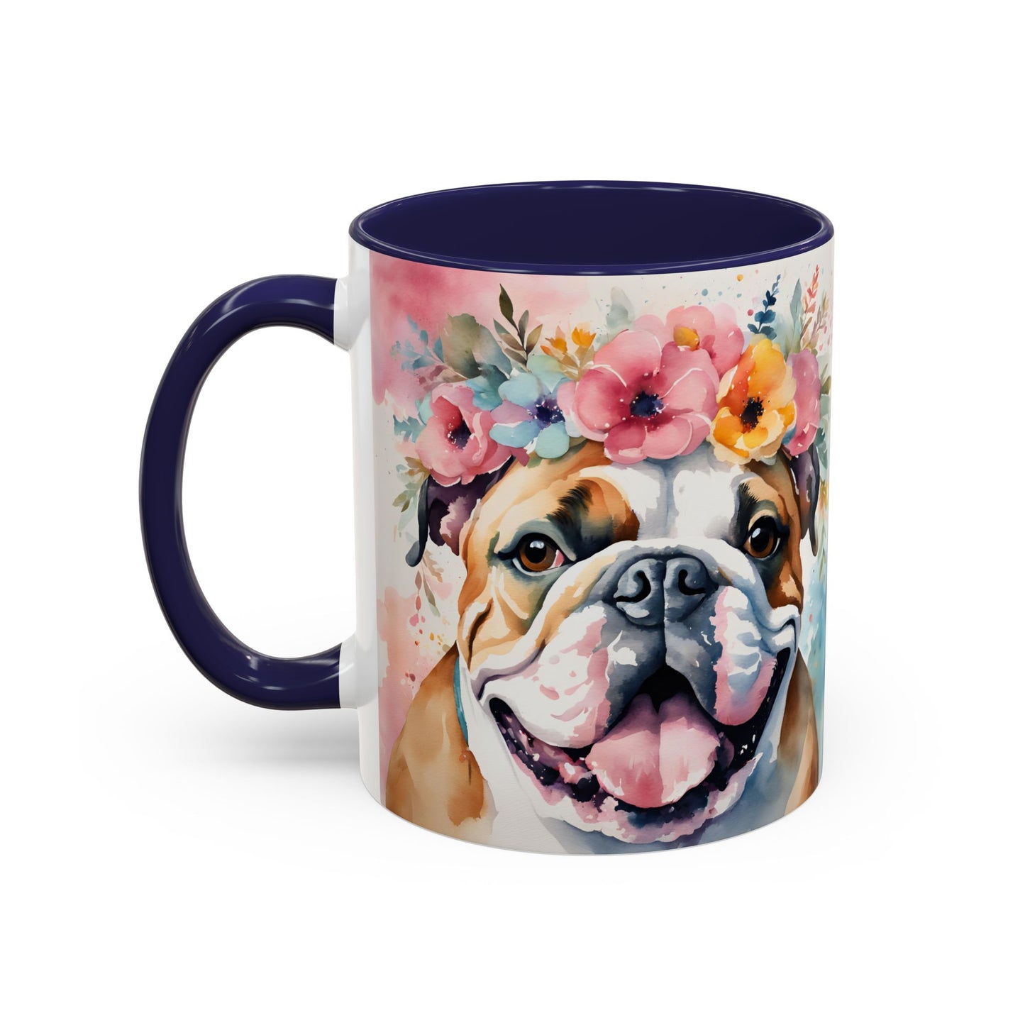 British Bulldog 04 Accent Coffee Mug - Dog Lover Gift