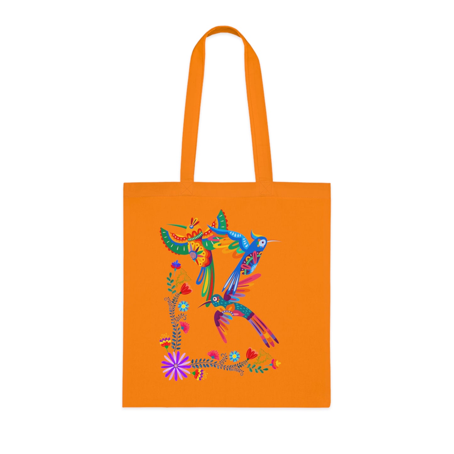 Funky birds 05 Cotton Tote