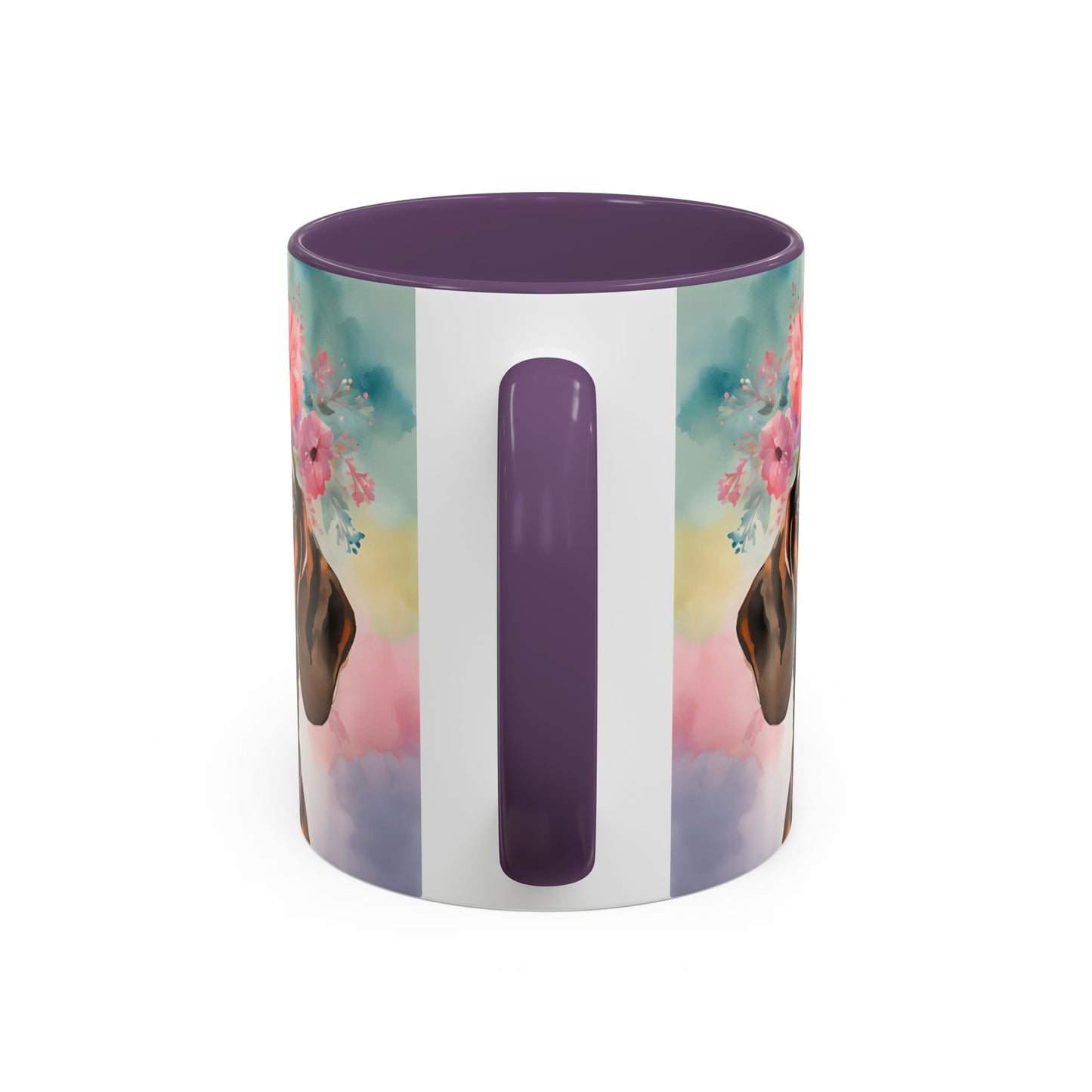 Dachshund 03 Accent Coffee Mug - Dog Lover Gift