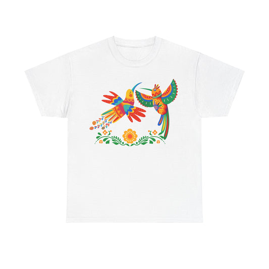 Jazzy birds 02 Unisex Heavy Cotton Tee