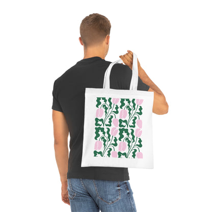 Abstract flowers 15 Cotton Tote